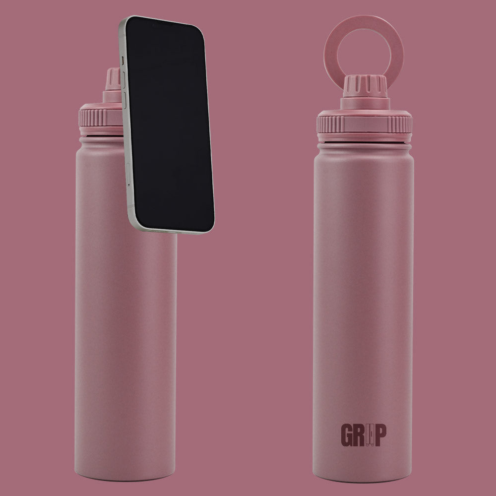 GRIP 740ml Tripod Phone Holder Water Bottle