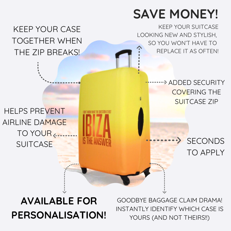 Ibiza is the Answer Suitcase Cover