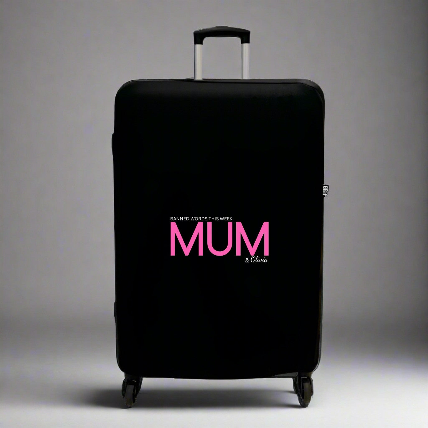 Banned Words This Week Funny Mum Mother's Day Gift UK Suitcase Cover Protector Front