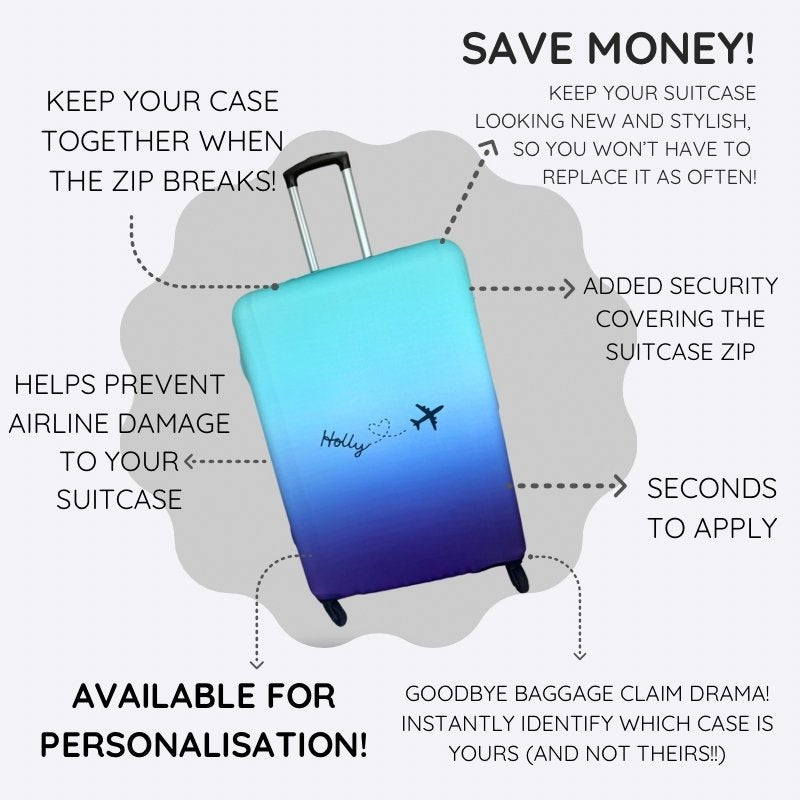 Personalised luggage in the UK features