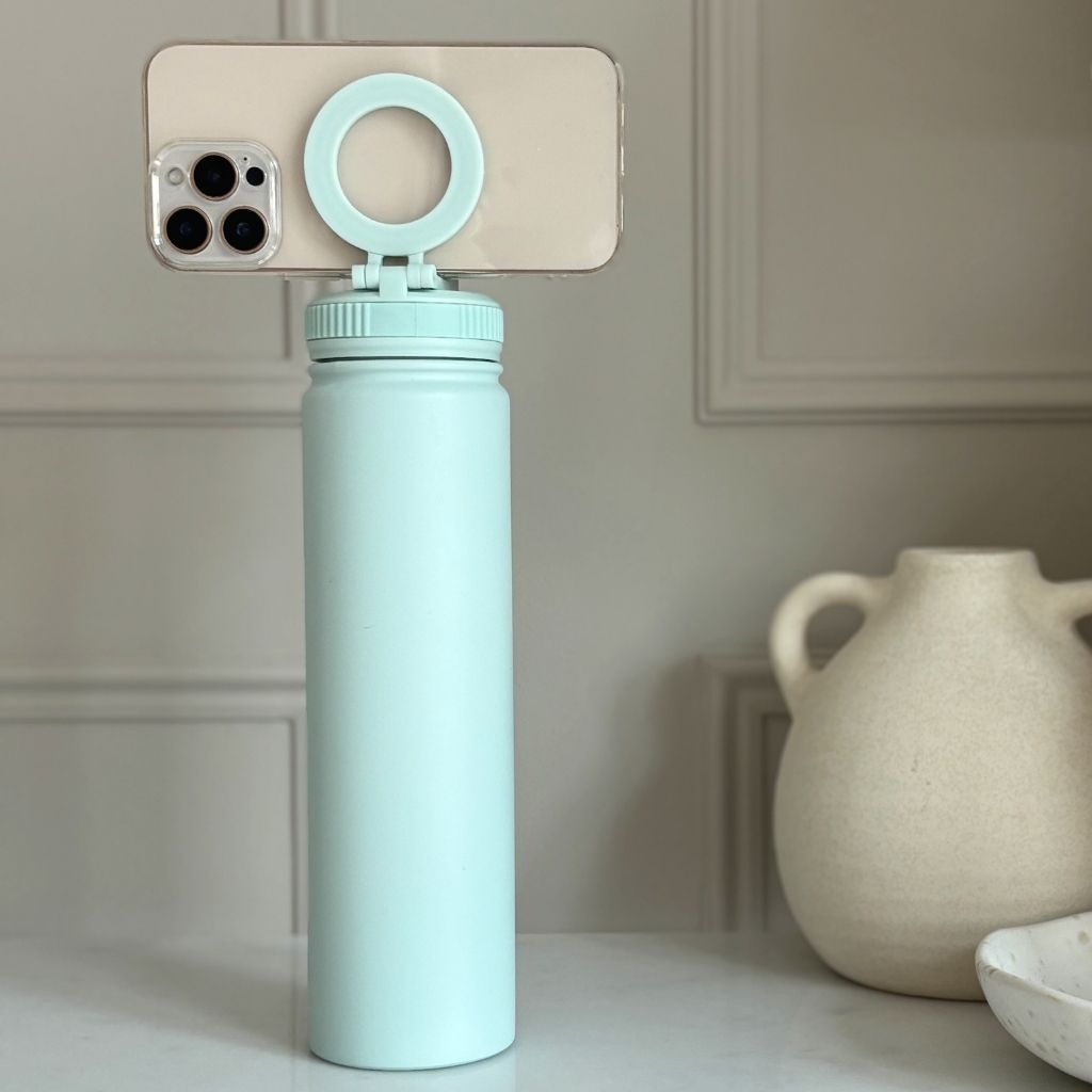 GRIP 740ml Tripod Phone Holder Water Bottle