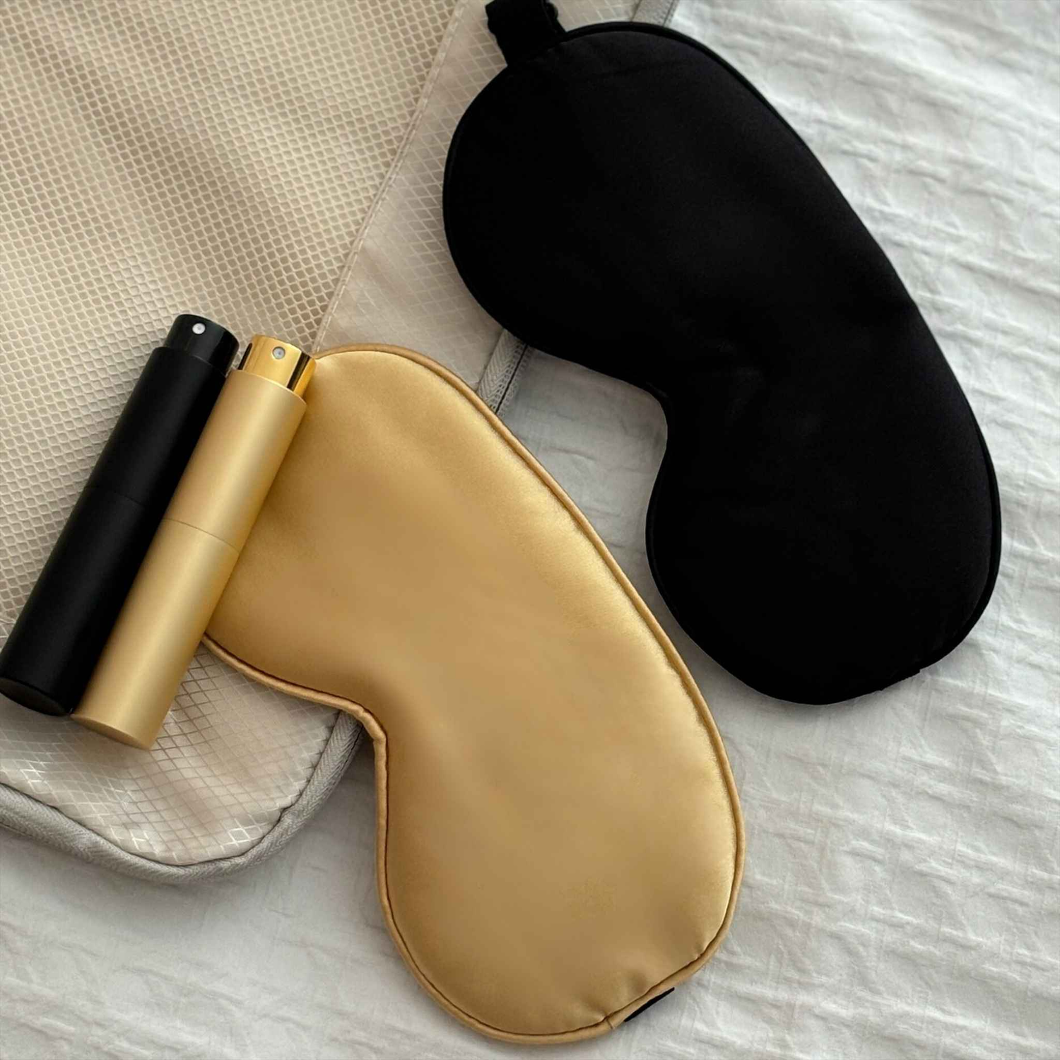 Black and Gold Travel Must Have Accessories