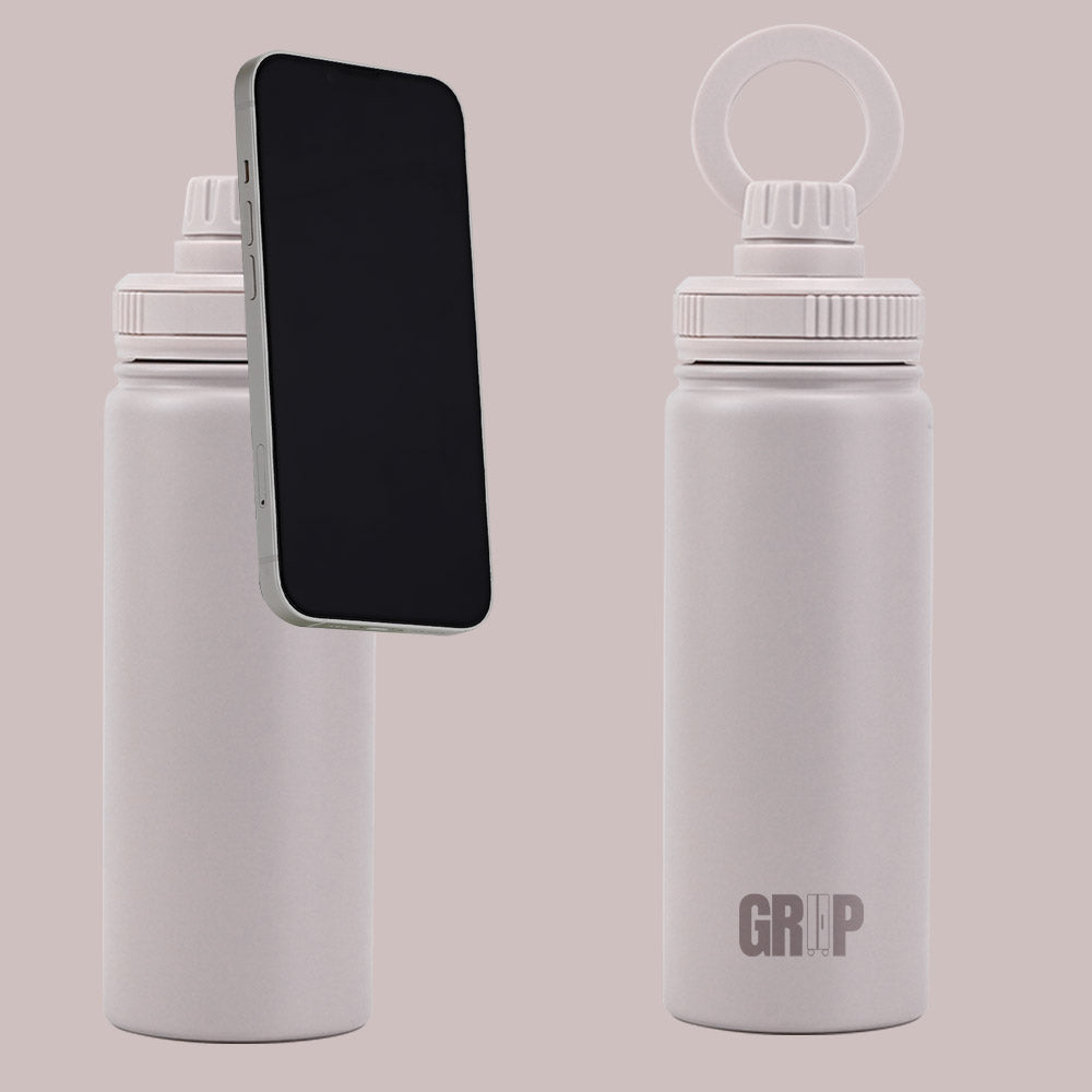 530ml Magnetic Phone Holder Water Bottle | Hands-Free Hydration