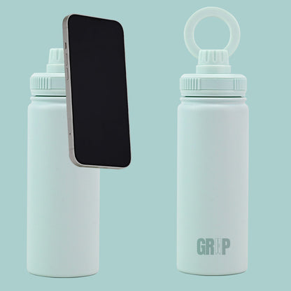 530ml Magnetic Phone Holder Water Bottle | Hands-Free Hydration