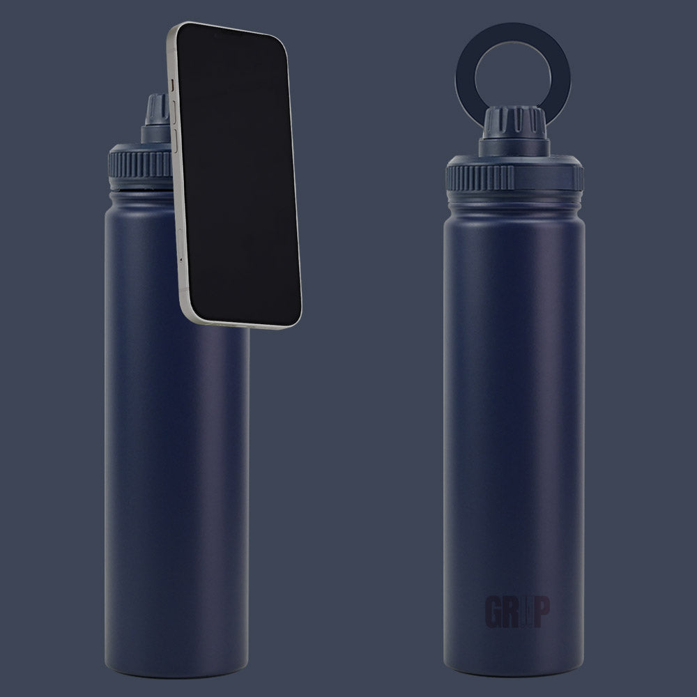 GRIP 740ml Tripod Phone Holder Water Bottle