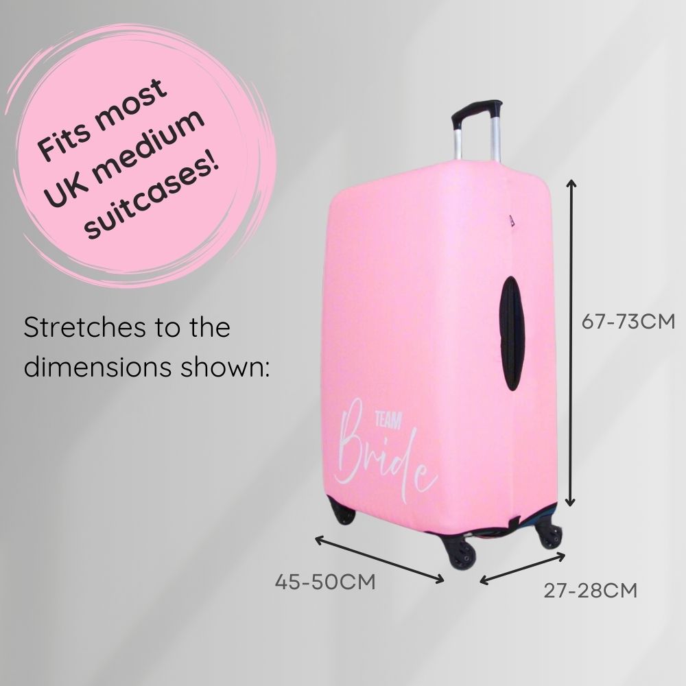 Quality Medium Suitcase Luggage Cover in the UK Size